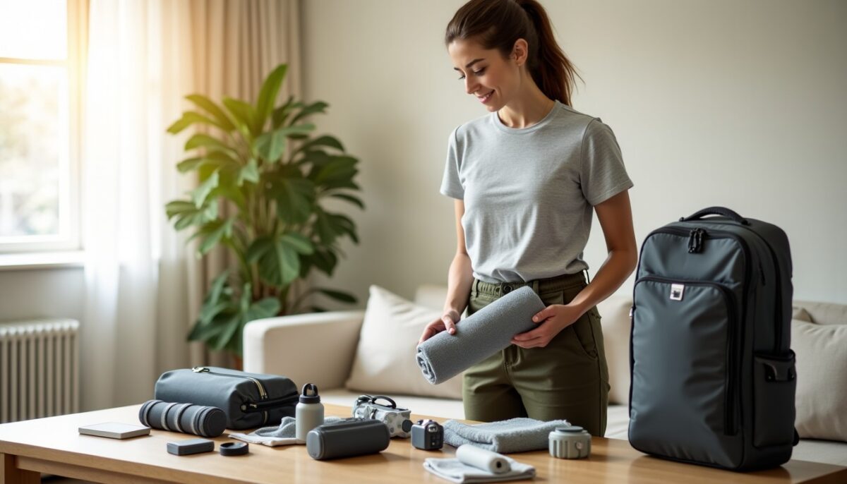 Voyager léger sans valise lourde : 15 accessoires indispensables pour préparer vite et bien